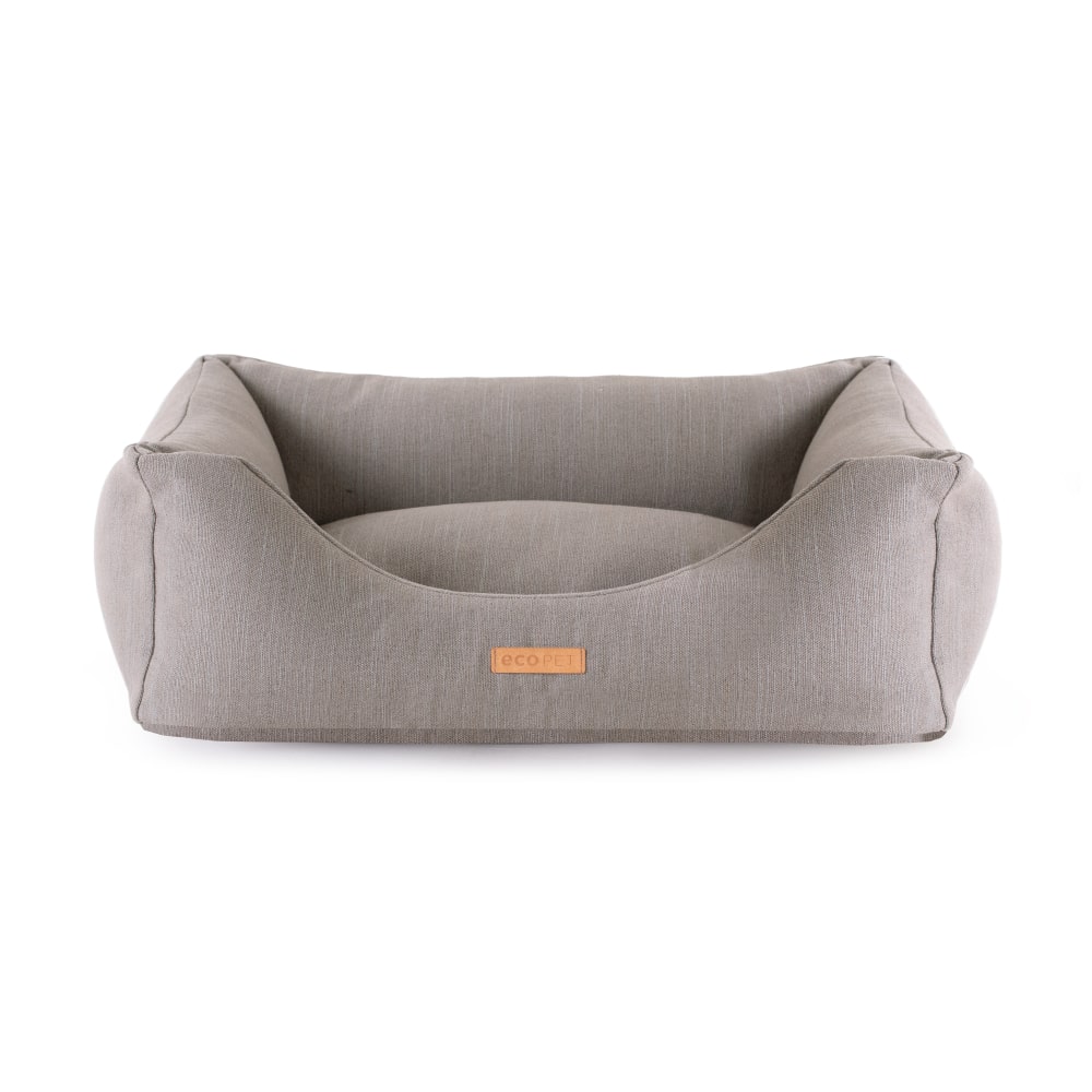 Hundeseng-Grey-Couch-bed-EcoPET-set-forfra